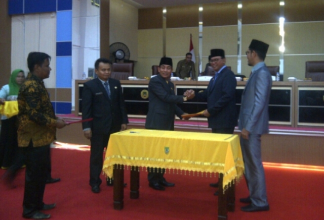 Sah ! APBD-P Rohil Tahun 2019 Rp. 2,4 T