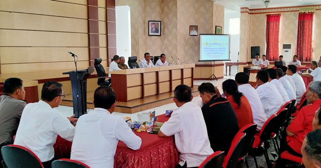 Bupati Rohil Pimpin Rakor  Persiapan PORKAB