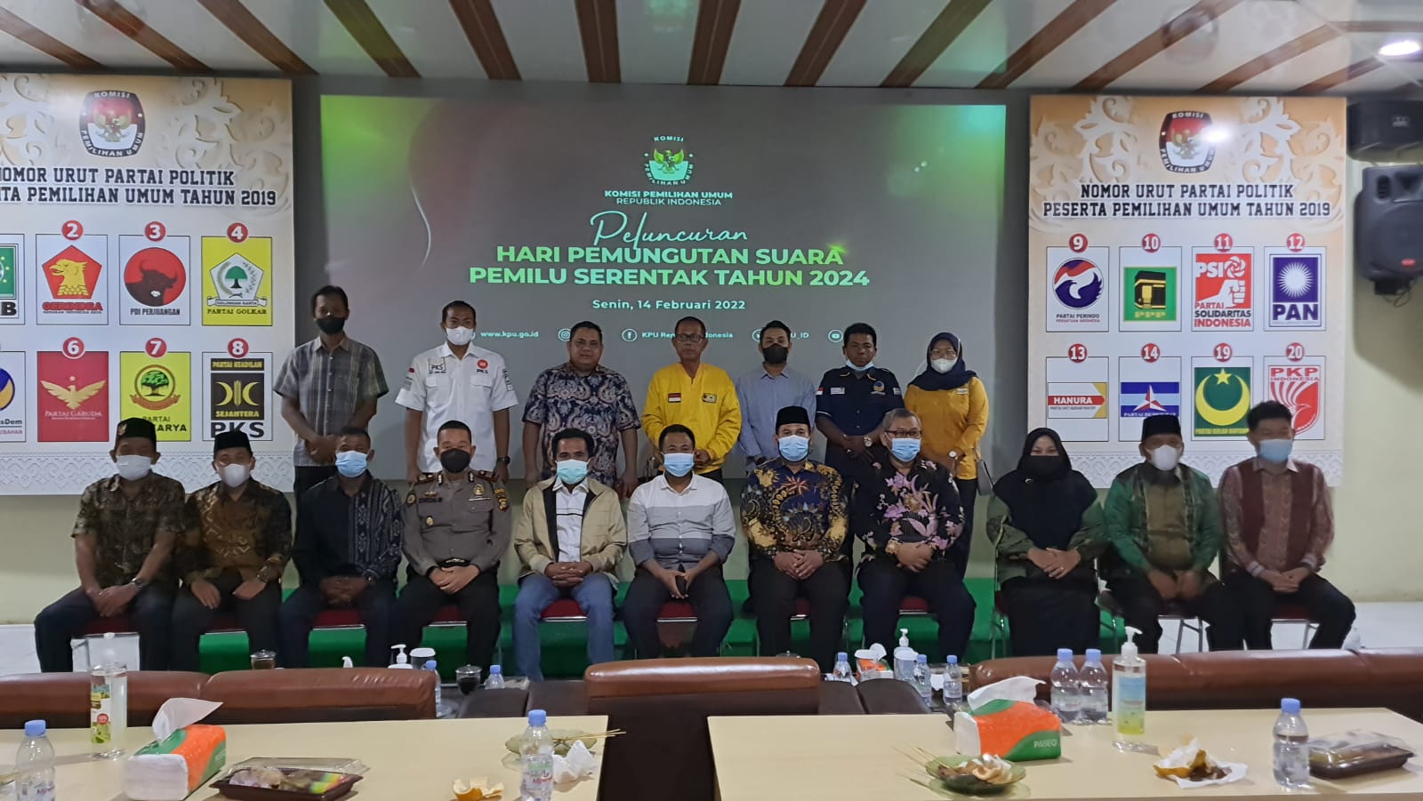 Pemda Rohil dan KPU Siap Sukseskan Pemilu Serentak 2024
