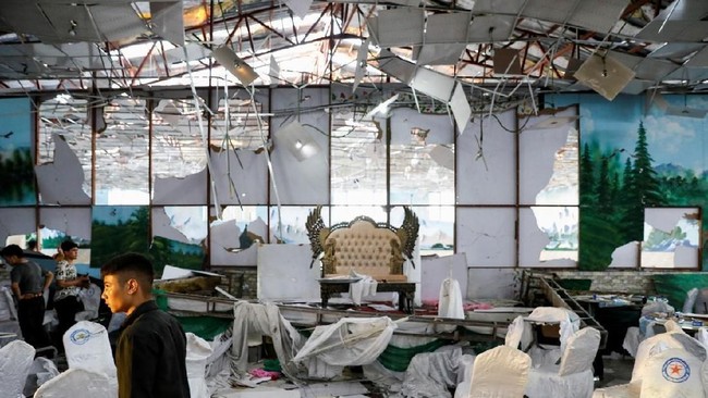 Bom Meledak Saat Resepsi Pernikahan di Afghanistan, 63 Orang Tewas