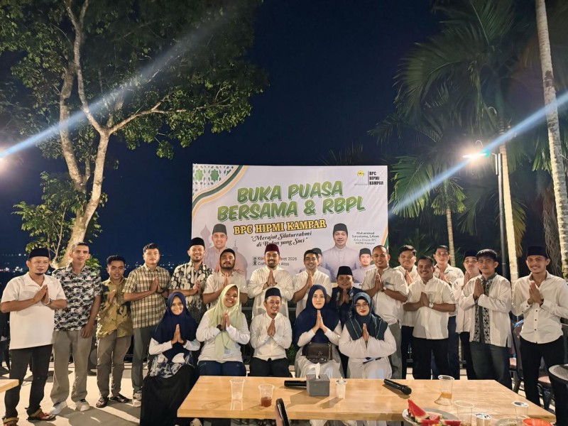 BPC HIPMI KAMPAR Gelar Buka Puasa Bersama serta RBPL