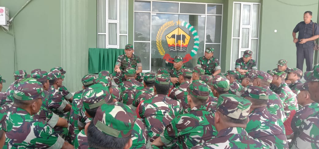 Danrem 031/WB Puji Sinergitas Forkopimda Rohil Atasi Karlahut