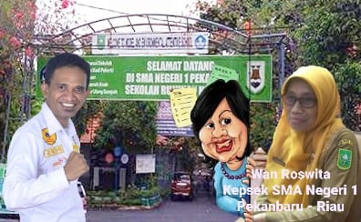PJI-Demokrasi Riau Minta Kadisdik Riau Nonaktifkan Wan Roswita, Ini Alasannya!