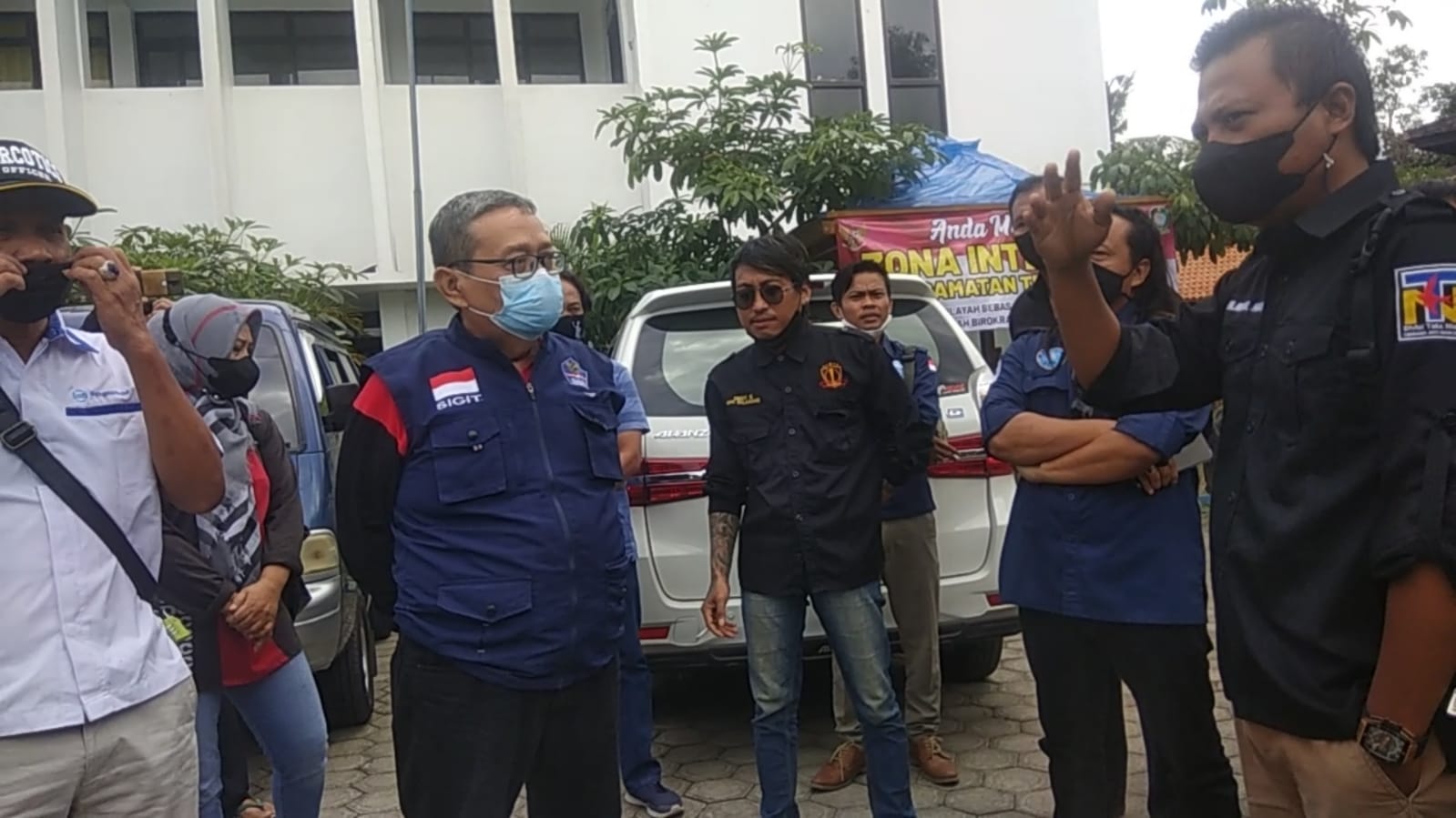 Ketua LAN Banyuwangi Beserta Anggota Datangi Kantor Camat Tegaldlimo