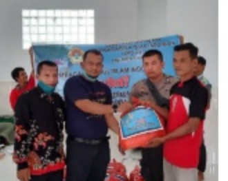LDII Rohil Bagikan Sembako Kepada Kaum Dhuafa Parit Aman