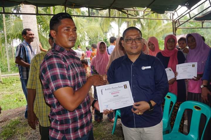 Masyarakat Pekaitan Ucap Terimakasih pada LBH Mahatva