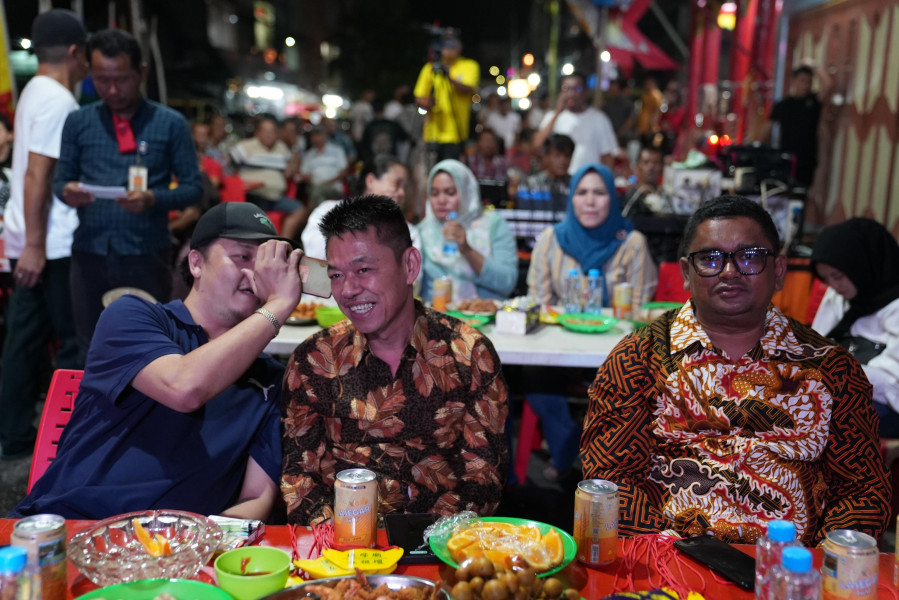 Hadiri Perayaan Ultah Dewa Ngo Co Sian, Bupati Rohil Ajak Warga Tionghoa Turut Sukseskan Pilkada