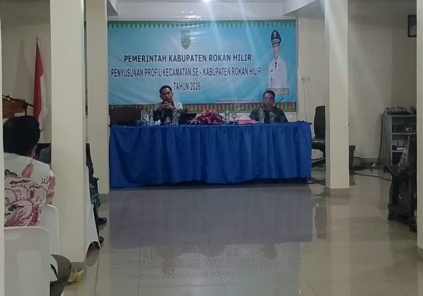 Pemkab Rohil Mulai Menyatukan Data, Profil Kecamatan Jadi Pintu Informasi Daerah