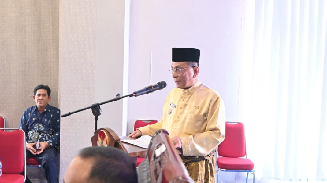 Bupati Rohil H.Bistamam Buka Workshop Eksekutif Pencegahan Tindakan Pidana Korupsi