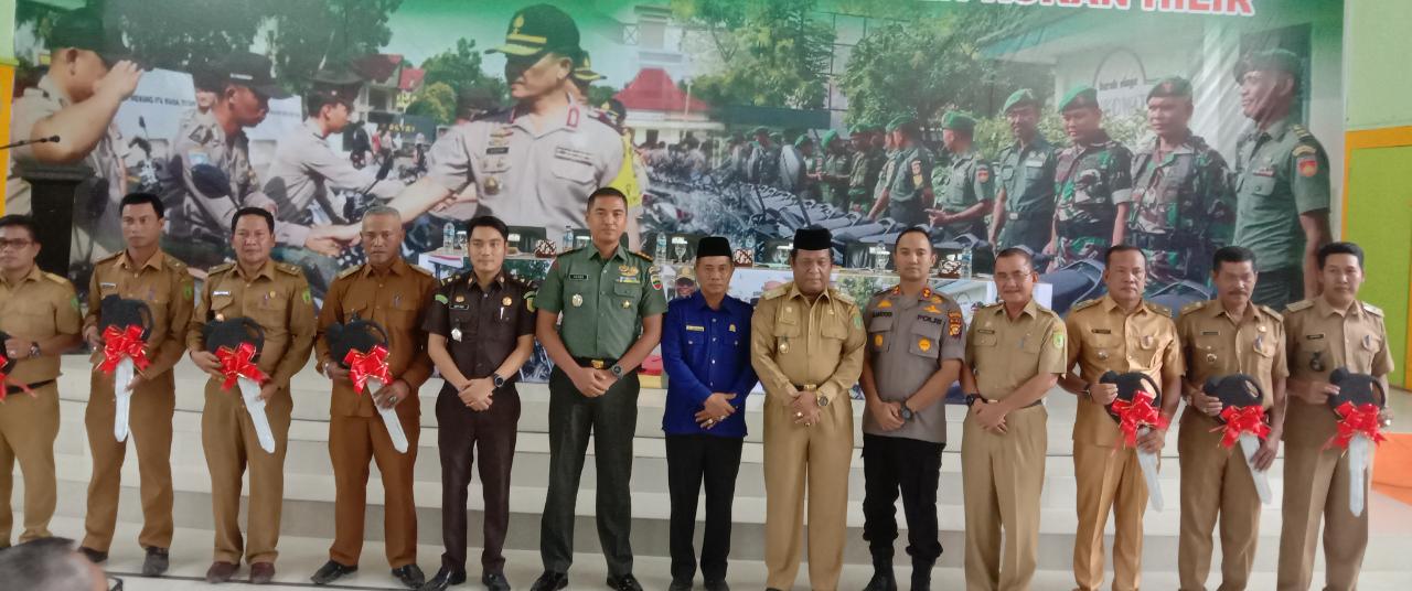 Dandim 0321/Rohil, Peningkatan Sinergitas Tiga Pilar Sangat Penting