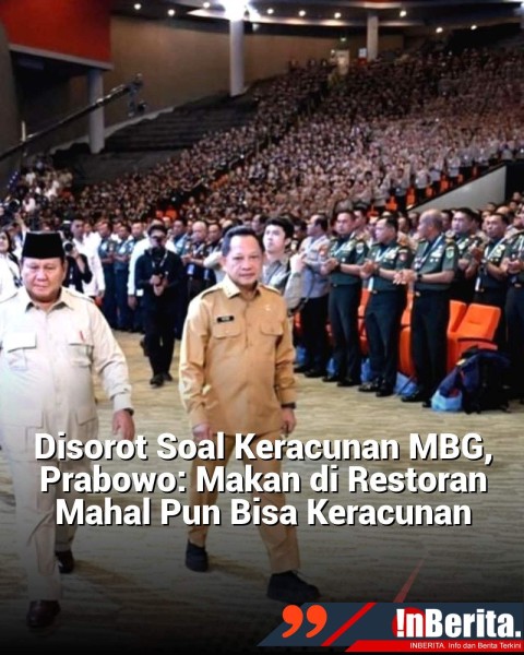 Presiden Prabowo tanggapi kritikan program MBG terkait adanya kasus siswa keracunan