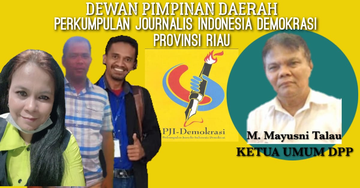 Pengurus DPD PJI-Demokrasi Propinsi Riau Resmi Terbentuk dan di SK-Kan