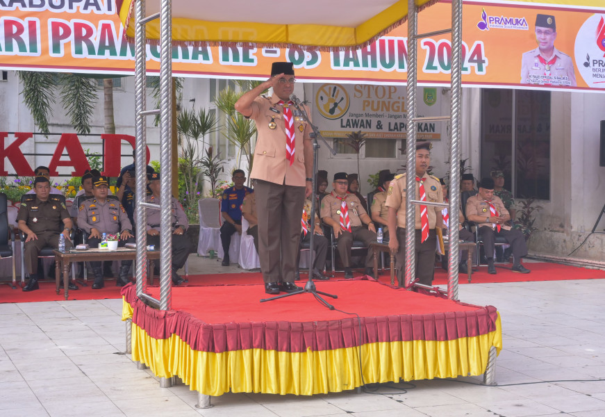 Sekda Rohil Pimpin Upacara Peringatan Hari Pramuka ke-63 Tahun 2024 Sekda Rohil Pimpin Upacara Peringatan Hari Pramuka ke-63 Tahun 2024