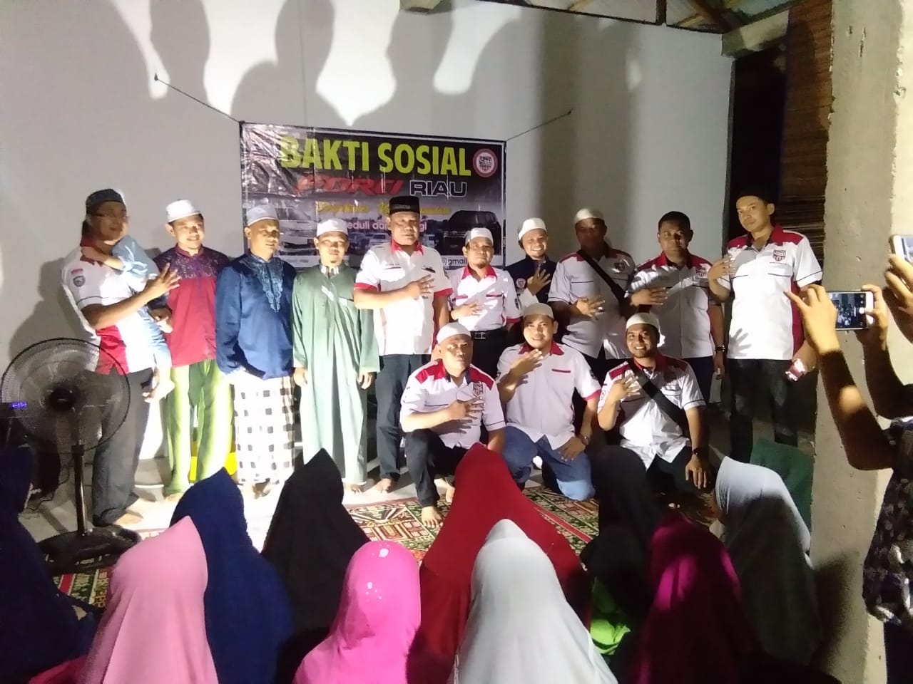 Forci Riau Buka Bersama Dan Berikan Bantuan Kepada Pondok Pesantren As-sunah Bagansiapiapi