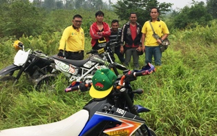 Polisi Bangko Patroli Titik Api di Areal HPH PT DRT