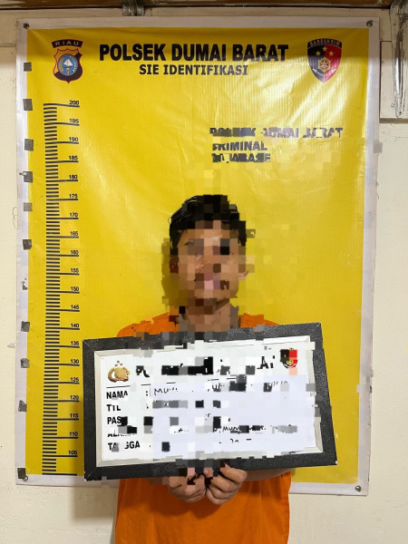 Berawal Laporan, Polsek Dumai Barat Berhasil Tangkap Pelaku Percobaan Pencurian