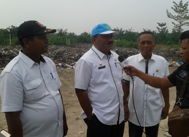 Persiapan Lomba Kebersihan Kota Se-Riau, DLH Rohil Benahi TPA Bagansiapiapi
