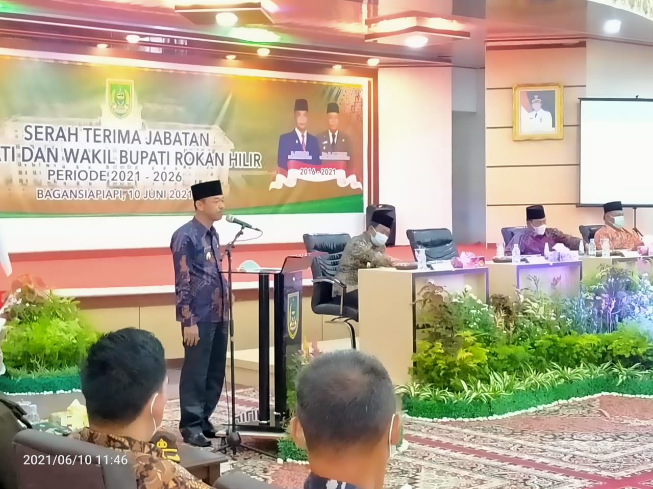 Bupati Rohil Afrizal : BUMD Akan Kita Jadikan PT, ini tugas Dewan Membuat Peraturan Baru