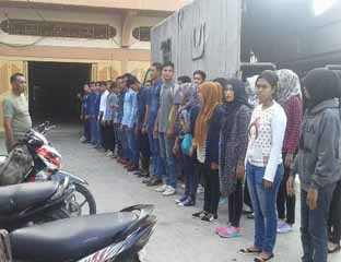 Bagi peserta yang terbukti positif mengkonsumsi narkoba, maka dinyatakan gugur secara otomatis.