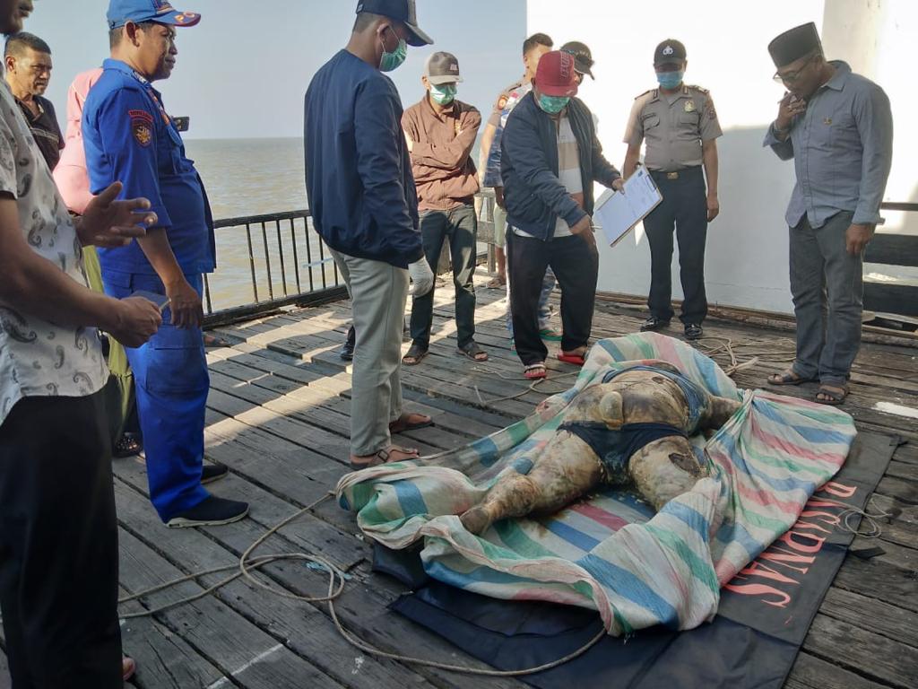 Mayat Mr X Ditemukan Nelayan di Perairan Pulau Jemur Rohil