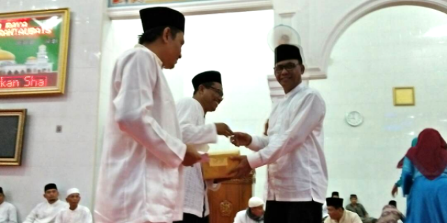 Bupati Rohil Safari Ramadan di Kepenghuluan Rantau Bais