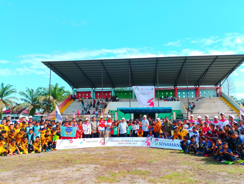 PT PHE adakan Festival Sepak Bola Usia Dini Lindai Energi 2023