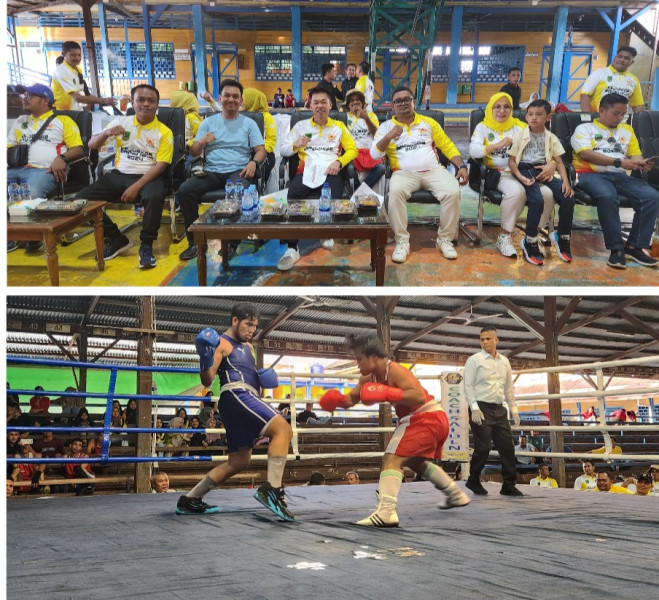 Ketua KONI Dampingi Bupati Rohil Nonton Ekpedisi Tinju Kejurkab 2024 Ketua KONI Dampingi Bupati Rohil Nonton Ekpedisi Tinju Kejurkab 2024