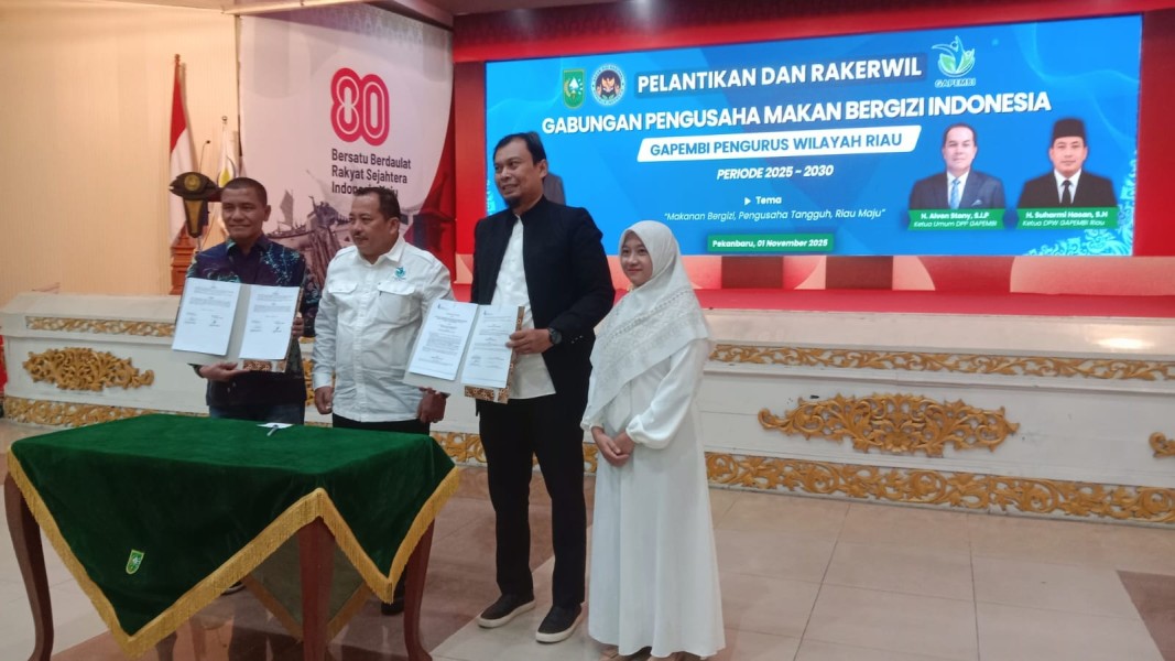 Pengurus Gapembi Riau Dilantik, Perdana se-Indonesia