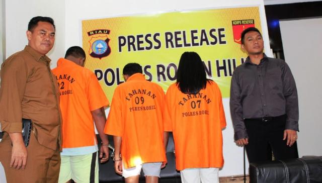 Polres Rohil Ungkap Pelaku Pembunuhan di Sungai Rokan Jumrah