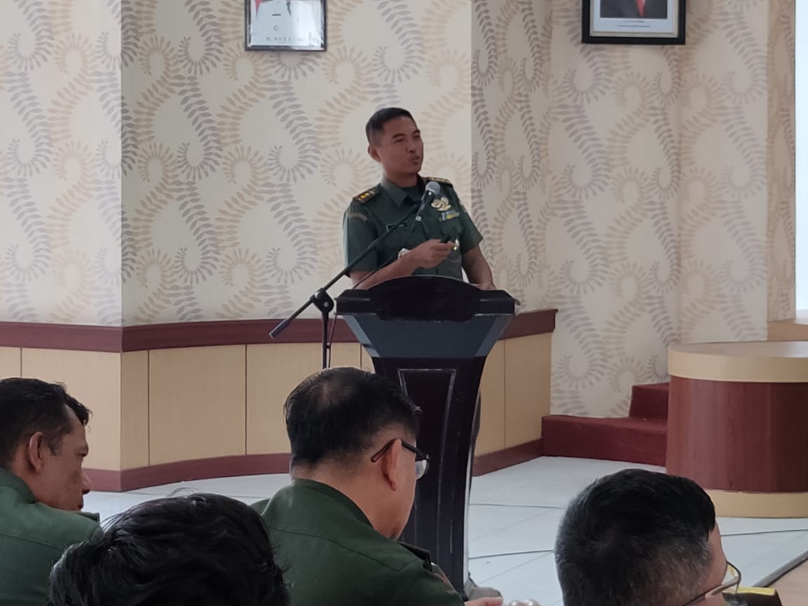 Antisipasi Karlahut, Koramil se Rohil Terima Bantuan Mesin Mini Striker