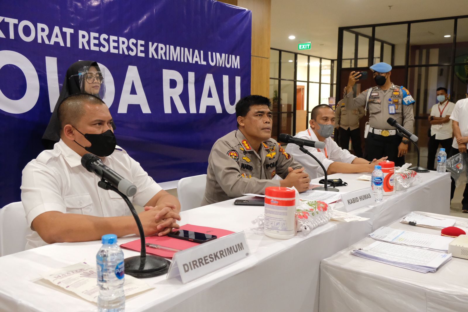 Polda Riau Ungkap Kasus Penggelapan Sembako Yang Merugikan Pengusaha senilai Rp3,7 Milyar