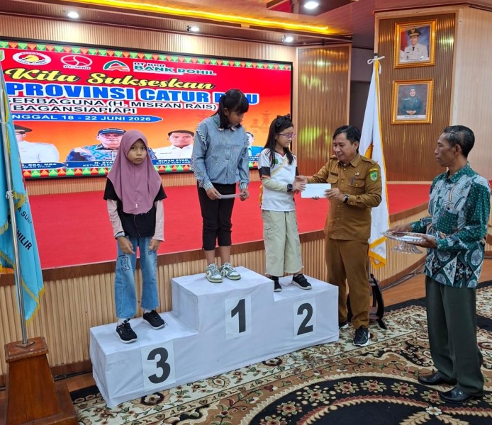 Sukses Digelar, Kejurprov Catur Riau ke-37 di Bagansiapiapi Resmi Ditutup