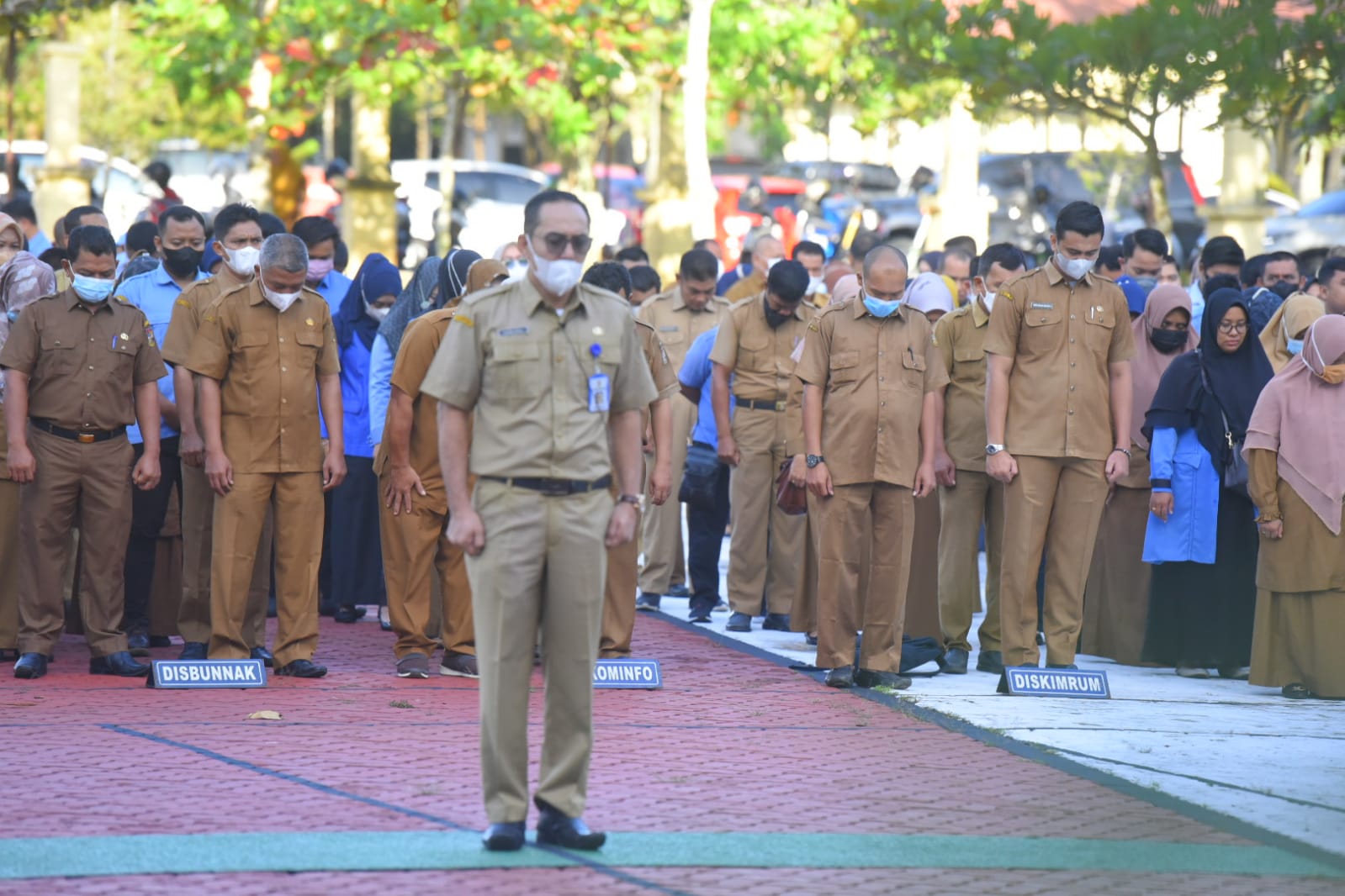 Bupati Kampar : Masuk Level 3 Apel Bagai ASN Ditiadakan