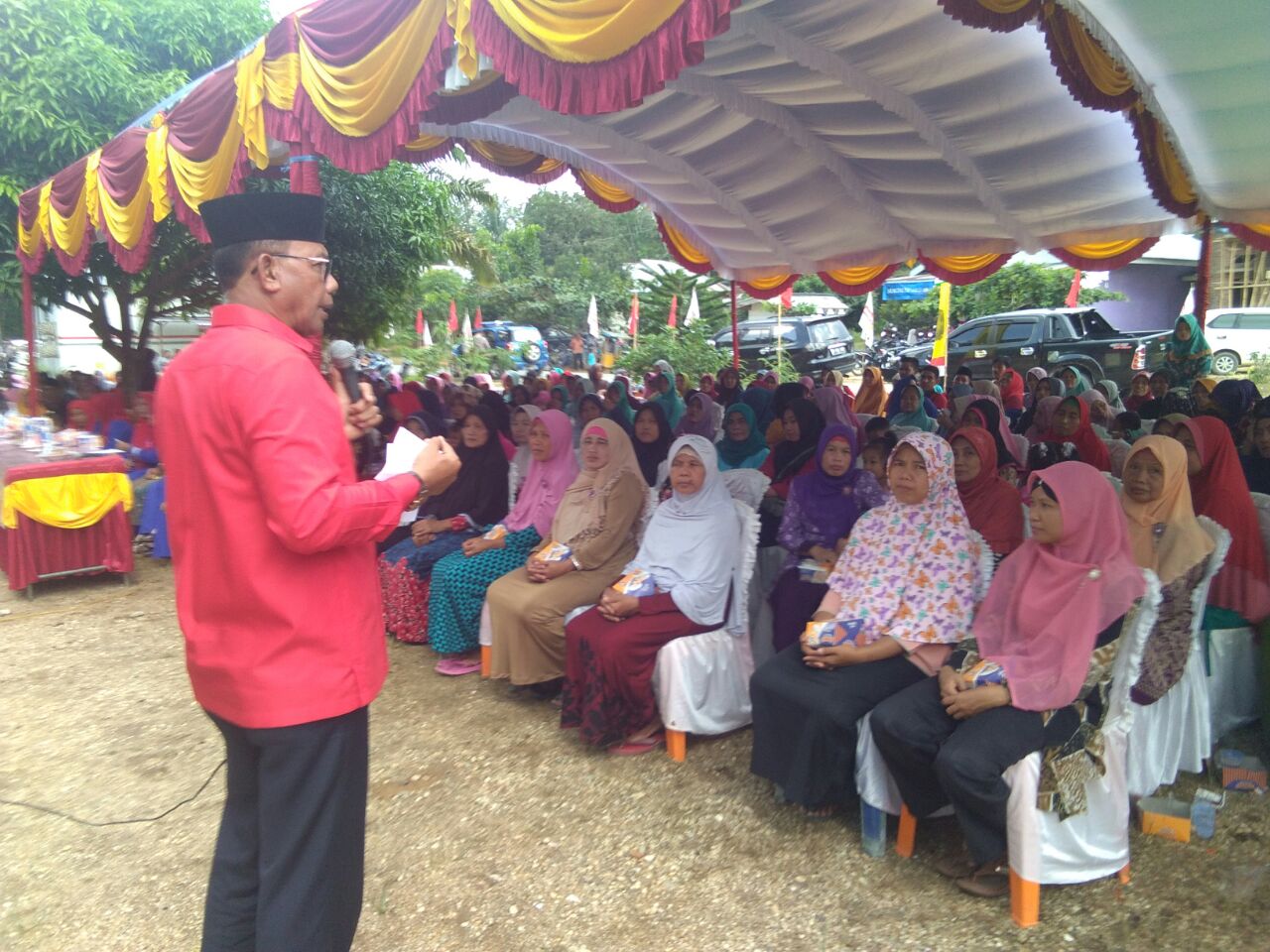 Kabar Gembira!! AYO Menang, Warga Rengat Barat Dapat Replanting Kebun Karet