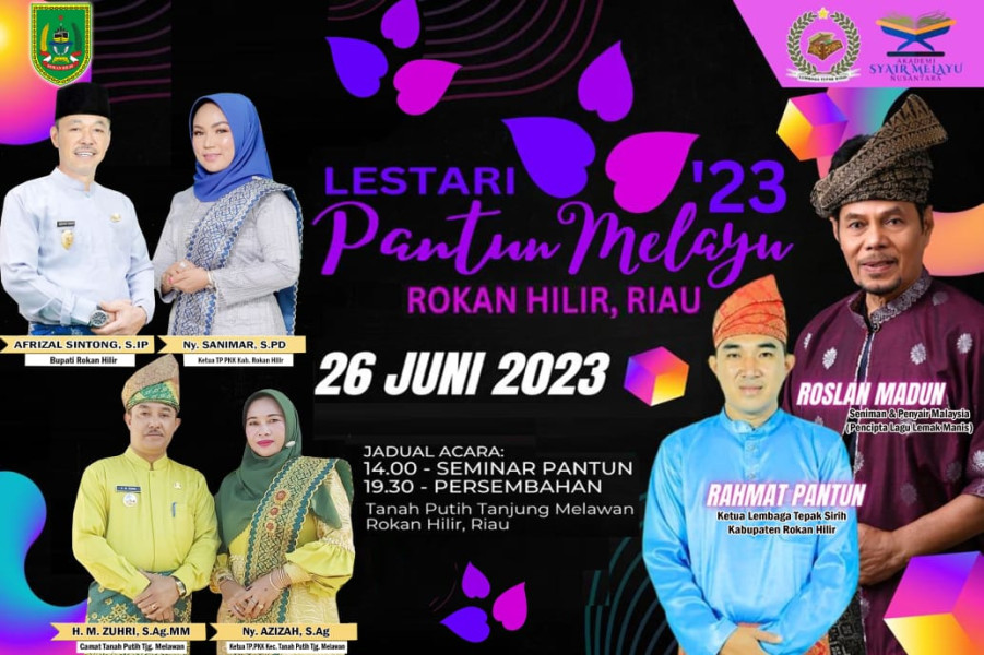 Lembaga Tepak Sirih Akan Gelar Seminar Pantun Dan Pentas seni Budaya