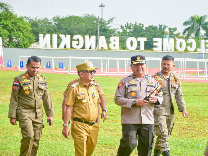 Hari ke-2 Pj Bupati Kampar Tinjau Porwil Sumatera ke-XI