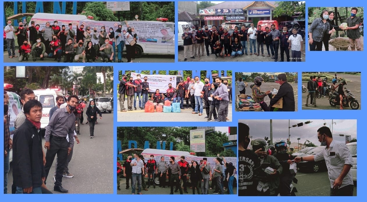 PJID Nusantara, PUMA Nusantara dan IEA Berikan 1000 Ta'jil Gratis Kota Pekanbaru