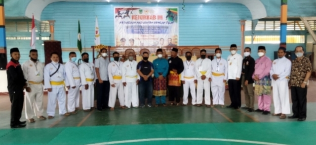 Wabup Rohil Secara Resmi Buka Kejurkab lll Pencak Silat