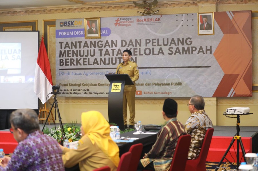 Wamendagri Wiyagus: Sinergi Antardaerah Jadi Kunci Utama Atasi Persoalan Sampah