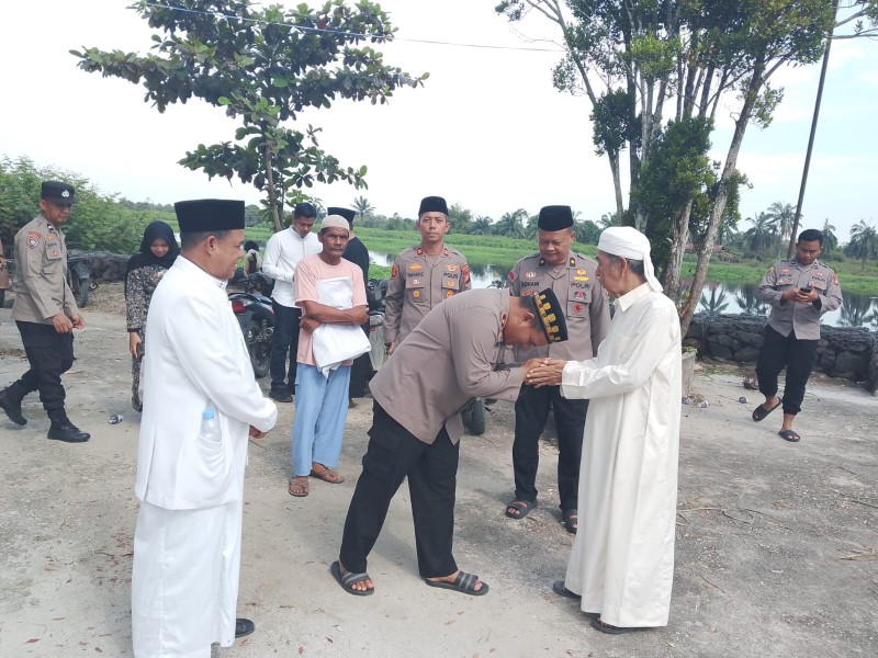 Momen Idul Adha 1447 H Waka Polres Rohil Jalin Silaturahmi dengan Tuan Guru Suluk Naqsabandiyah