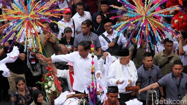 Jokowi-Ma'ruf Tanpa Sekat di Pamungkas Debat