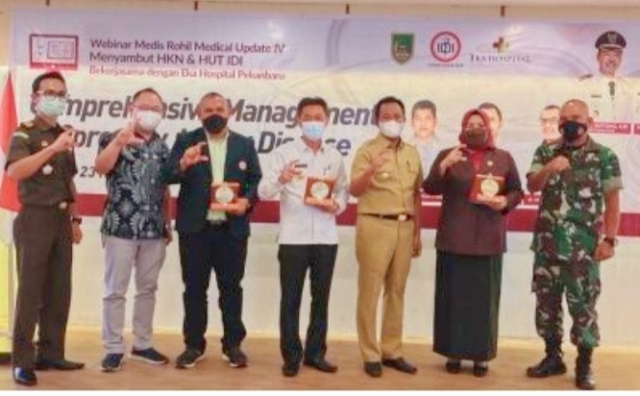 IDI Rohil Rohil Buka Kegiatan Webinar Comprehensive Management of Coronary Artery Disease