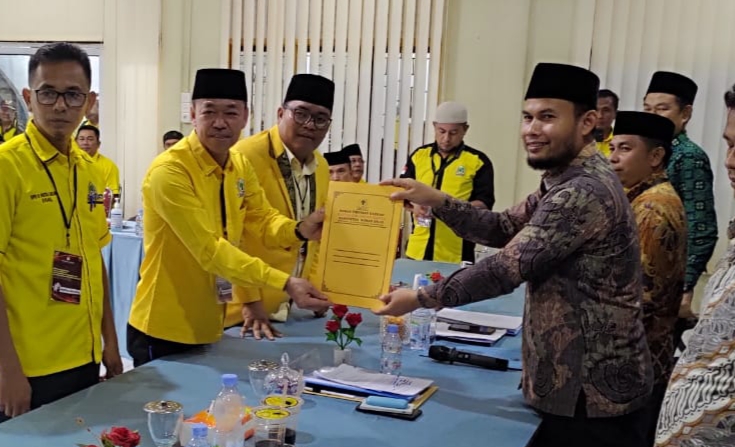Ketua Golkar Rohil Optimis Raih 14 Kursi